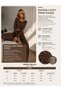 Women's Long Sleeve Ruffle Detail Crop Blouse and Wide Leg Soft Textured Comfy Casual Pajama Set - 7