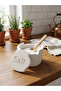 Concrete Salt Bowl, Wooden Spoon, Stone Color - 2