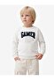 Shardonlu Long Sleeve Crew Neck Embroidered Sweatshirt