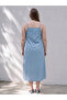 Trendlucky Plus Size Rope Strap Mini Jean Dress with Difference - 4