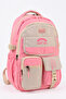 7340 Korean Style Multi-Compartment, Large Internal Volume, Water Bottle Pocket School and Daily Use Backpack - 2