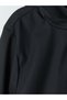 Lcw Kids Black Hooded Boy Coat - 3