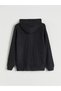 Lcw Kids Anthracite Hooded Boy's Knitwear Cardigan - 4