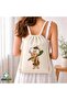 Stone Age Bambam Drawstring Linen Bag C323