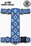 Adjustable Printed H-Type Chest Harness Set with Scarf - 3