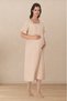 Effortt Muslin Fabric Maternity Nightgown and Dressing Gown 3085 - 2