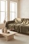 Nordic Textured Cotton Fringed Sofa Cover and Sofa Shawl Non-Slip Anti-Sweat 180X300 cm - 7
