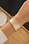 Brand Model Gold Thick Handcuff Bracelet Adjustable - 2