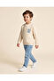 Boys Yellow Embroidered Sweatshirt - 2