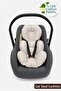 Orthopedic Baby Stroller Cushion with Lumbar Support, Morremix Series, Sand
