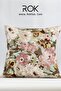 Floral Patterned Throw Pillow Cover 45X45 cm Decorative Pillowcase