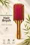 Natural Bamboo Hair Brush Antistatic Massage Effective Wooden Comb
