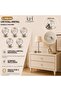 Luxury Crystal Transparent Premium Single Hole Single Screw Furniture Handle – Modern Transparent Drawer Cabinet Handle Stylish Design Handle