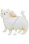 Retro Cream Color Cat Foil Balloon