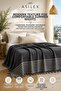 Double Woven Throw Blanket 200X250 cm Cotton Lightweight Premium Sofa Throw Tv Blanket Summer Bedspread