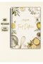 Olive Tree Lemon Food Recipe Book, 50 Sheets / 100 Pages, A5 / Wire Spiral Trf0002