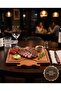 Wooden Presentation Board Horned Steak Ireko Wood