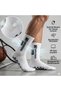 Futbo White Sports Socks with Anti-Slip Soles, Basketball Fitness Running Training Socks - 4