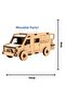 Wooden Police Car Assembly Kit for Children - 2