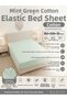 Double Ultrafit Cotton Fitted Sheet - 160X200+30 cm - Breathable Natural Fabric