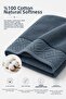 Hand and Face Towel 50X90 cm Partial Velvet Jacquard Nova - 4