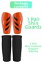 PRO Football Shin Guard with Socks Child Adult Shin Guard Shin Guard Football Player Shin Guard BLACK PRO - 3