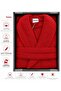 Single Bathrobe Şalyaka-Colourist Red (Size L) - 2