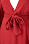 Tile Sleeve Ruffled Flounce Viscose Beach Wear Woven Plus Size Kimono&Kaftan Tbbss23De00001 - 6