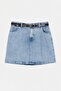Mavi Mavi Kemer Detaylı Arkası Etek Görünümlü %100 Pamuk Non-Stretch Denim Şort Etek TBBSS26AP00004 - 11