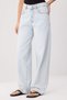 Blue High Waist Barrel 100% Cotton Non-Stretch Jeans Twoss26Je00354 - 3
