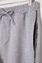 Gray Regular Fit Knitted Shorts & Bermuda with Side Piping Tmnss26Sr00036 - 6