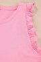 Pembe %100 Pamuklu Fırfırlı Şortlu Örme Pijama Takımı THMSS22AU0304 - 11