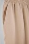 Beige Elastic Waist Straight Men's Trousers Tmnss26Pl00040 - 6