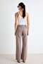 Vizon %100 Pamuk Yüksek Bel Wide Leg Jeans TWOAW27JE00108 - 5