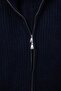 Wardrobe Essentials Lacivert Çift Taraflı Fermuarlı Yumuşak Dokulu Triko Hırka TBBAW27AV00011 - 10