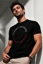 Slim Fit Woven 100% Cotton Printed Men's T-Shirt