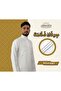 ثوب رجالي صيفي سعودي – قماش ساده خفيف الوزن، واسع، تصميم أنيق بأكمام واسعة، مقاس:54-28 اللون : سكري - 4