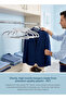 5-Pack White Non-Slip Hangers 42cm Stainless Steel Hooks RF13182 - 6