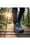 M.P Men's Water Resistant Trekking Sports Shoes 6108 - Gray - 44 - 5