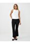 White Round Neck Slim Fit Sleeveless Knitted Tank Top - 2