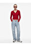 Camisole Long Sleeve Slim Fit Polo Collar T-Shirt - 2