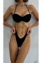 Strapless Basic Bikini - Black - 3