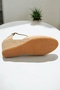Women's Linen Espadrille Sandals – Flat Form, Summer Wedge Heel - 4