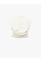Cotton Sandy Fabric Draped Slim Fit Stand Collar Sleeveless T-Shirt - 3
