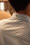 Slim Fit Long Sleeve Lycra Striped Collar Buttoned Gift Boxed Men's Shirt Fs-003669 - Light Blue - 6