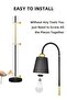 Nordic Style Modern Floor Lamp, With 3 Lighting, Metal Tube, Eye-Caring, 12W, E27, for Room - 5