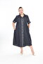 Women's Denim Jeans Plus Size Dress - 4