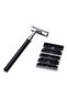 Professional Manual Shaving Kit, Beard Razor Brush Bowl Stand for Men - 7