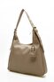 Beige Strappy Women's Shoulder Bag - 4