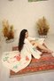 Muslin Kimono 100% Cotton Flamingo Printed Patterned Bathrobe Kaftan Dressing Gown - 5